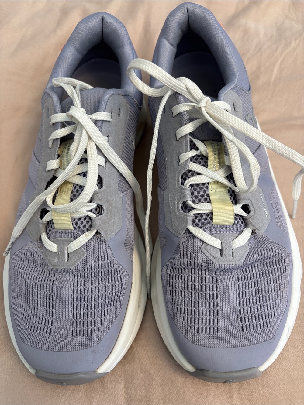On Cloudsurfer Next Women's 8.5 Running Shoes Nimbus Lavender Ivory